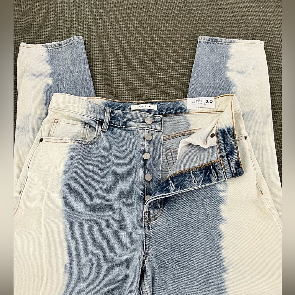 PacSun Ultra High Rise Slim Jeans size 30 - Picture 2 of 10